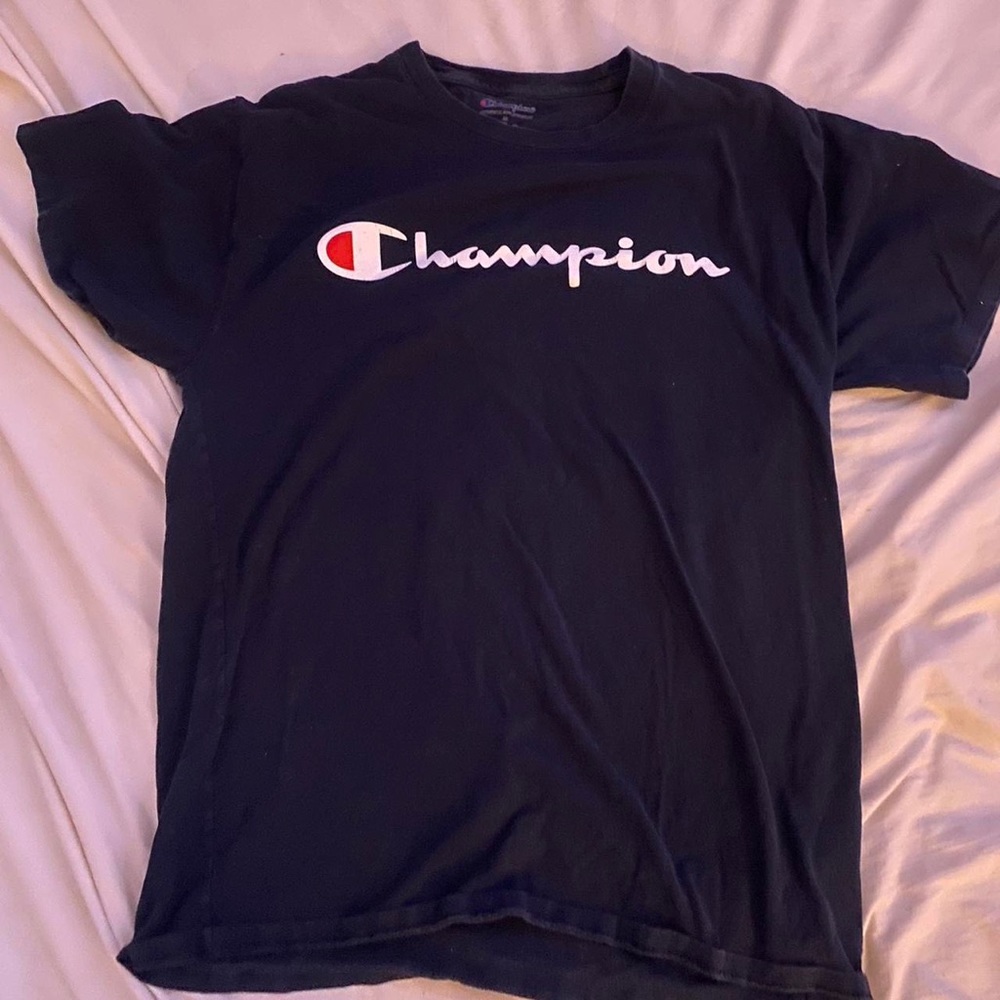 Navy blue champion T-shirt